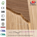 JHK-008-2 La mejor cantidad de la calidad La venta caliente de la economía Argelia diseñó el panel de la puerta de Sapele HDF La piel laminada